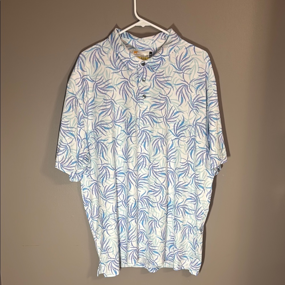 XXL Nicklaus Eco Choice Blue Polo